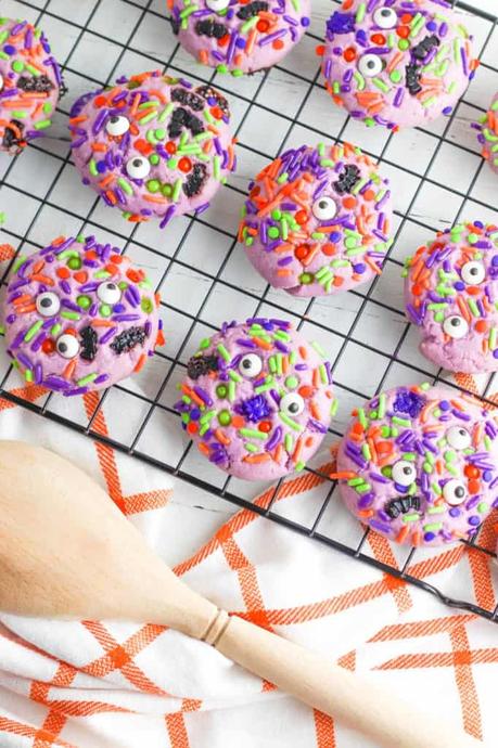 Halloween Monster Cookies (Fun & Festive!)