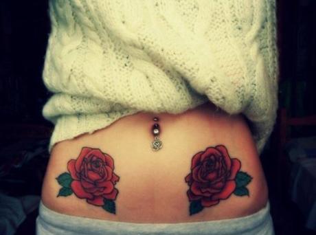 Skulls and roses  stomach  Electric Chair Tattoo FLINT  Facebook