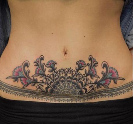 Butterfly Tattoos On Lower Stomach For Men For Women  फट शयर