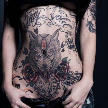 Share 79 small lower stomach tattoos for females super hot  incdgdbentre