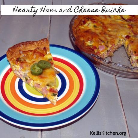 Hearty Ham and Cheese Quiche