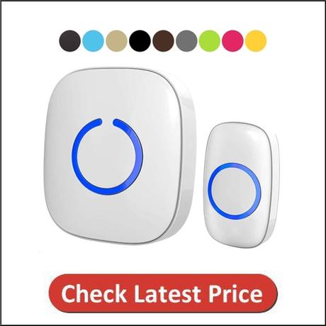 SadoTech Waterproof Wireless Doorbell for Home