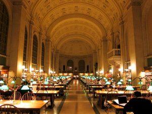 The Top Ten Libraries in Which Studying Is a Pleasure