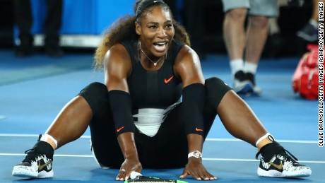 Serena Williams comes back from the brink in first match since February