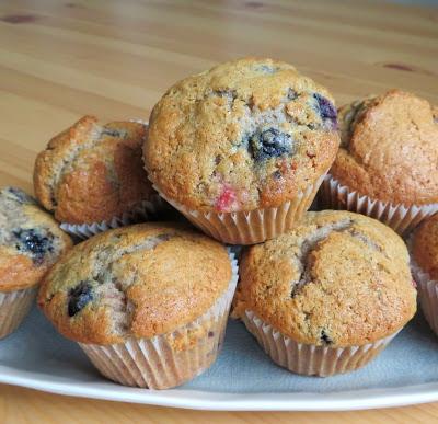 Triple Berry Muffins