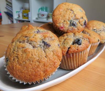 Triple Berry Muffins