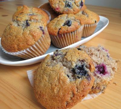 Triple Berry Muffins