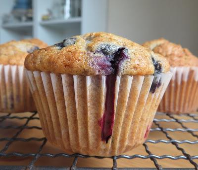 Triple Berry Muffins