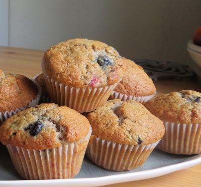 Triple Berry Muffins