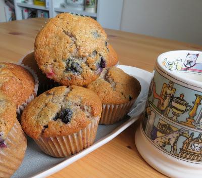 Triple Berry Muffins