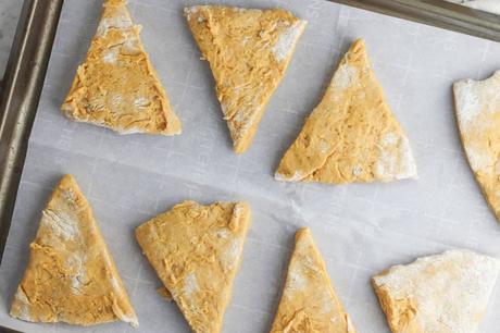 Healthy Vegan Scones with Pumpkin