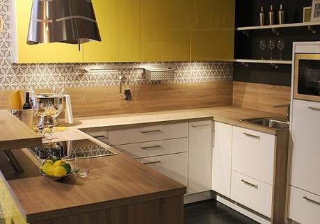 A kitchen with clean, de-cluttered countertops and adequate lighting