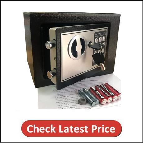 Yuanshikj Electronic Deluxe Digital Security Safe for Cash