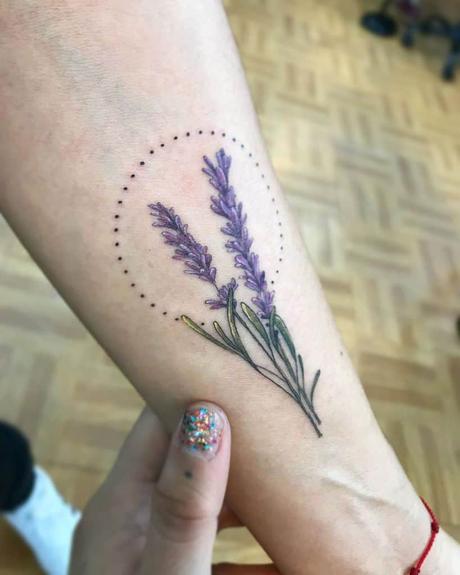 Lavender Tattoo Vector Images (over 290)