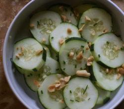 Thai Cucumber and Peanut Salad