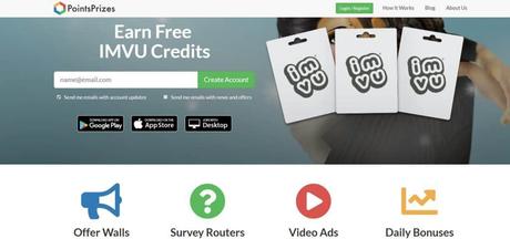 Free IMVU Credits & Gift Cards – No Hacks imvu credits pointsprizes