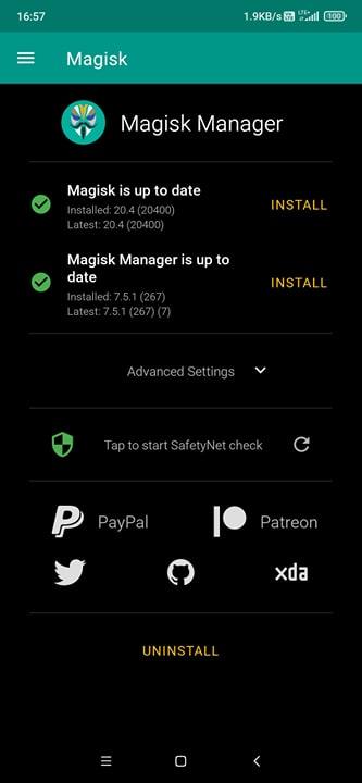 Root K20 Pro / Mi 9T Pro with Patched Boot Image (Magisk) [MIUI 12]