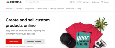 How to Sell T-shirts on Demand Using ThriveCart & Printful