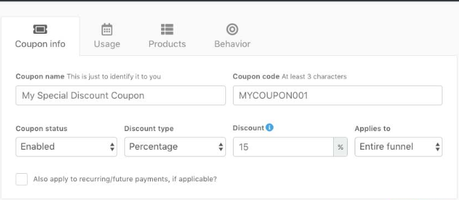 How To Create Recurring Discount Coupons on ThriveCart