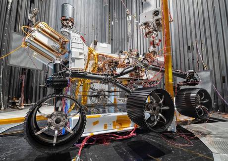 NASA powers up first Mars helicopter, Ingenuity, as it travels through space