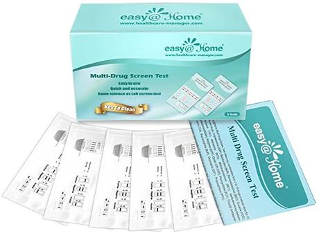 5 Panel Drug Test 5 Pack Easy@Home 5 Panel Instant Drug Test Kits