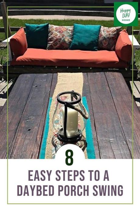 8 Easy Steps to a DIY Porch Swing Bed