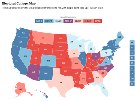 New Forecast Gives Biden An 85.6% Chance Of Winning