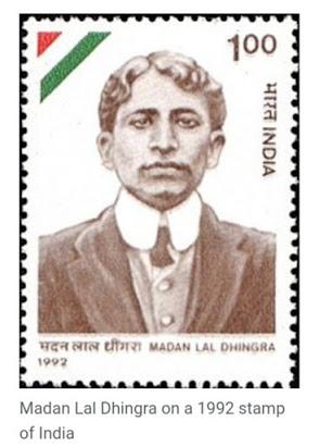 remembering the martyrdom of Madanlal Dhingra ..