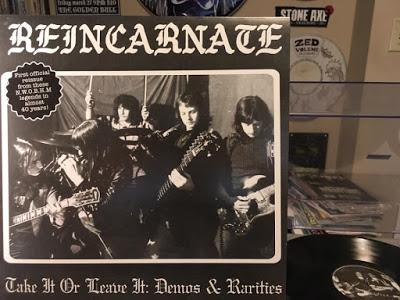 VINYL OF THE DAY:  REINCARNATE -. TAKE IT OR LEAVE IT: DEMOS & RARITIES