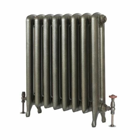 Milano Tamara - Oval Column Cast Iron Radiator - 760mm Tall - Antique Brass