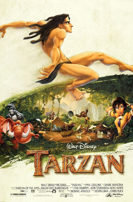 ABC Film Challenge – Animation – T – Tarzan (1999) Movie Review