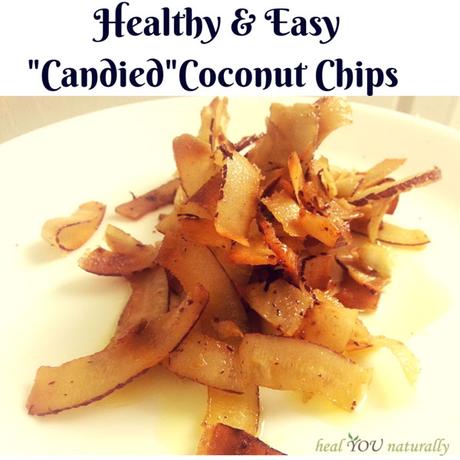 3 Ingredient Healthy and Easy “Candied” Coconut Chips 3 Ingredient Healthy and Easy “Candied” Coconut Chips