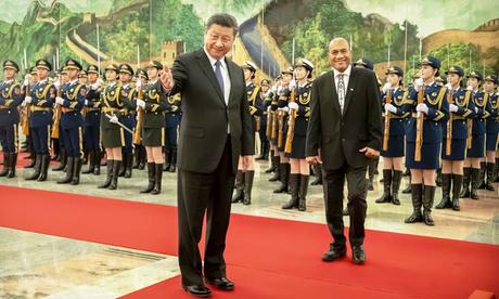 Debt-trap !  .. .. Chinese ambassador walk in the  eye of storm !!