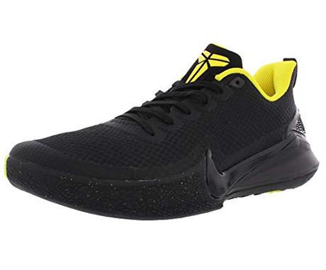 Nike Men's Kobe Mamba Focus Basketball Shoe Black/Anthracite/Opti Yellow Size 10.5 M US