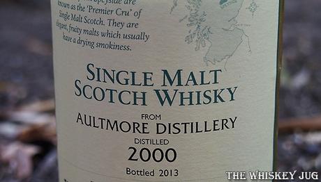 2000 Connoisseur's Choice Aultmore Bottom Label