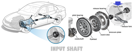 input shaft movement
