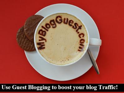 Use Guest Blogging to boost your blog Traffic!