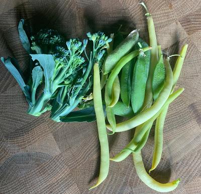 The Veg Diaries - harvesting and planting