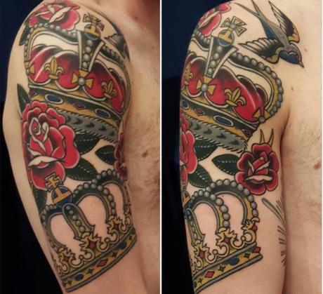 101+ King And Queen Matching Tattoos For Couples-2020
