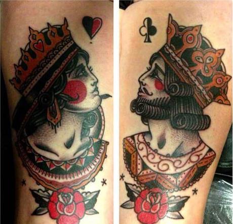 101+ King And Queen Matching Tattoos For Couples-2020