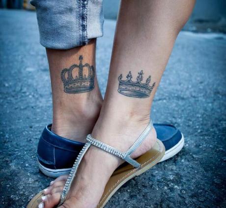 101+ King And Queen Matching Tattoos For Couples-2020