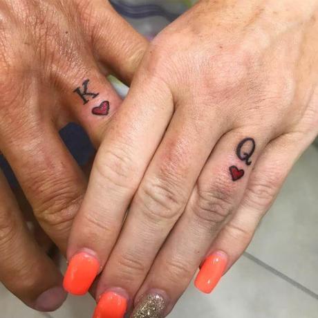 101+ King And Queen Matching Tattoos For Couples-2020
