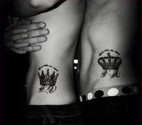 101+ King And Queen Matching Tattoos For Couples-2020