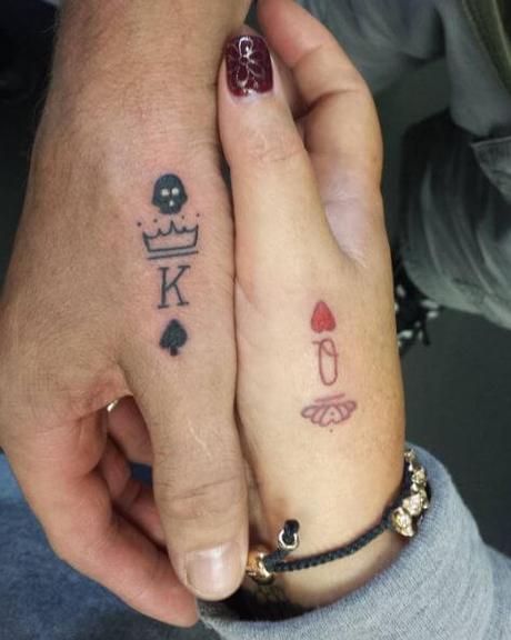 101+ King And Queen Matching Tattoos For Couples-2020