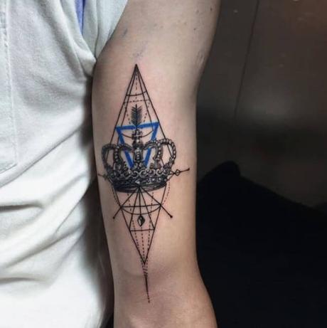 101+ King And Queen Matching Tattoos For Couples-2020