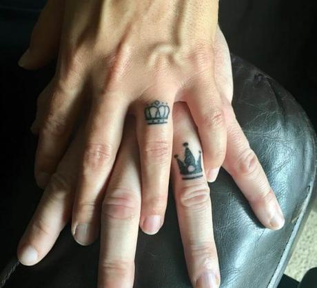 101+ King And Queen Matching Tattoos For Couples-2020