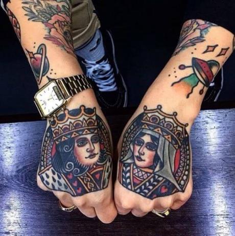 101+ King And Queen Matching Tattoos For Couples-2020