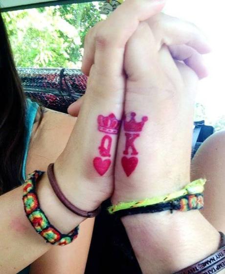 101+ King And Queen Matching Tattoos For Couples-2020