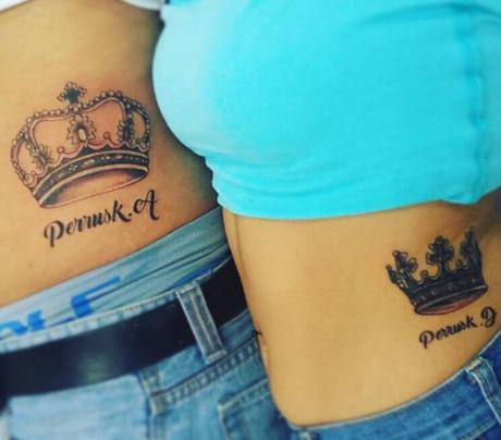 101+ King And Queen Matching Tattoos For Couples-2020