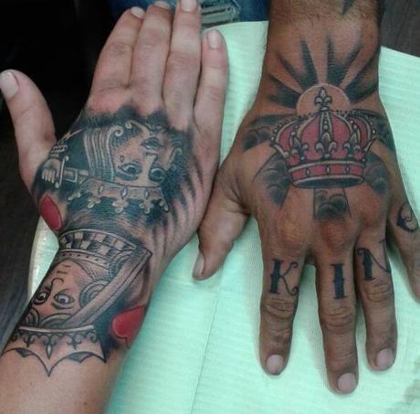 101+ King And Queen Matching Tattoos For Couples-2020
